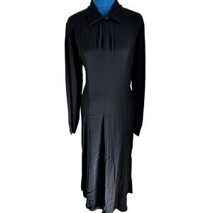 Vintage 70's Toots Pierre Lattice Back Midi Dress Whimsygoth